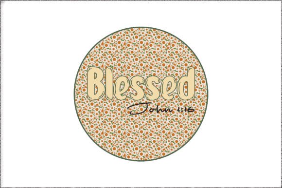 Christian Blessed Sublimation