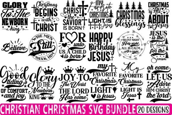 Christian Christmas SVG Bundle Vol.2