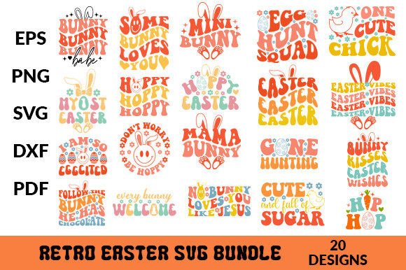Retro Easter SVG Bundle: Graphics & Crafts Review